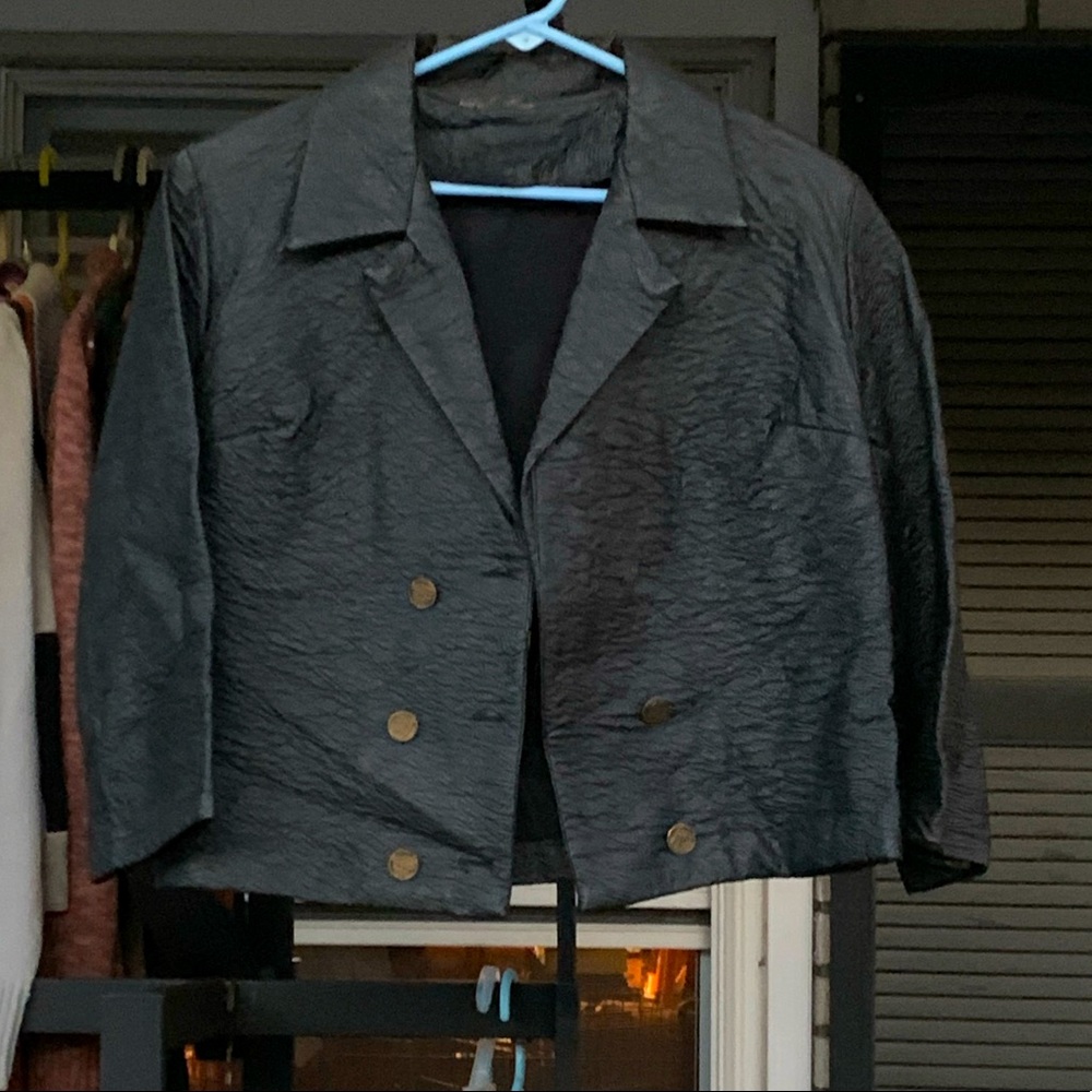 Vintage Women’s Crushed leather Jacket